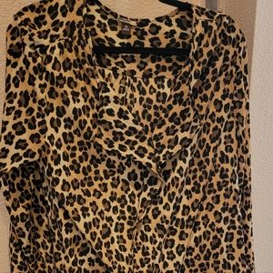 Leopard Blouse